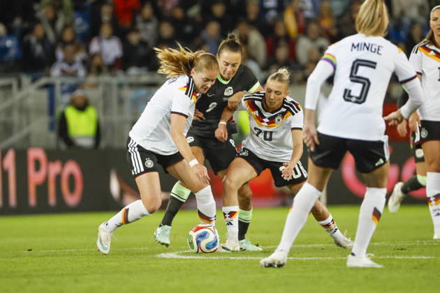 Football, women, international match, Germany v Australia
