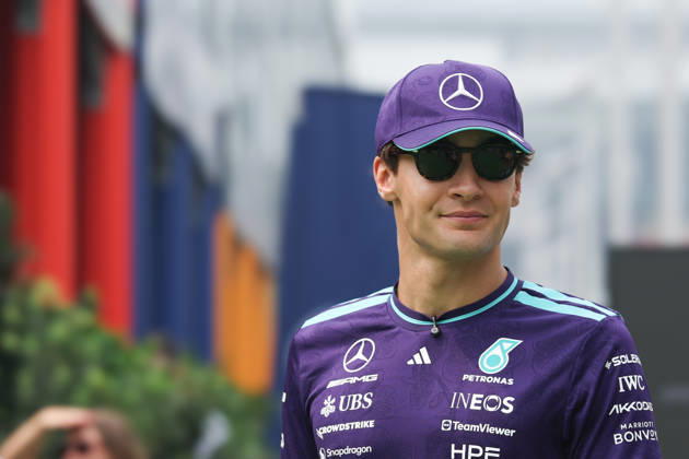 FORMULE 1 : Grand Prix de Singapour - 09 10 2026 63 George Russell (GBR) Mercedes-AMG PETRONAS Formula One Team (DEU) Mercedes-AMG F1 W17 E Performance, during the 2026 Formula Singapore Grand Prix, 17th round of the 2026 Formula 1 World Championship, WM, Weltmeisterschaft taking place from October 09 to 11, 2026 on the Marina Bay Street circuit, in Singapore (SGP) Copyright Philippe Nanchino MPS Agency SINGAPORESingapore Copyright: xMPSxAGENCYx