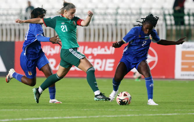 Fußball, Frauen, Olympia Quali, Algerien - Zentralafrikanische Republik