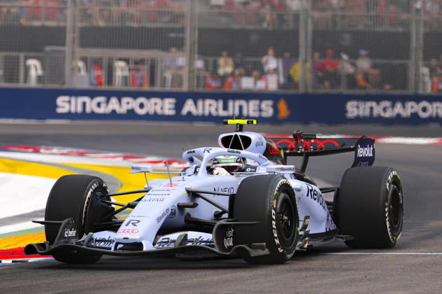 October 9, 2026, Singapore, Kaohsiung City, Singapore: GABRIEL BORTOLETO of Audi Revolut F1 Team sets the 16th-fastest lap time during FP1 of the 2026 Formula 1 Singapore Grand Prix at Marina Bay Street Circuit in Singapore. Singapore Singapore - ZUMAh201 20261009_zsp_h201_020 Copyright: xYichinxHoux