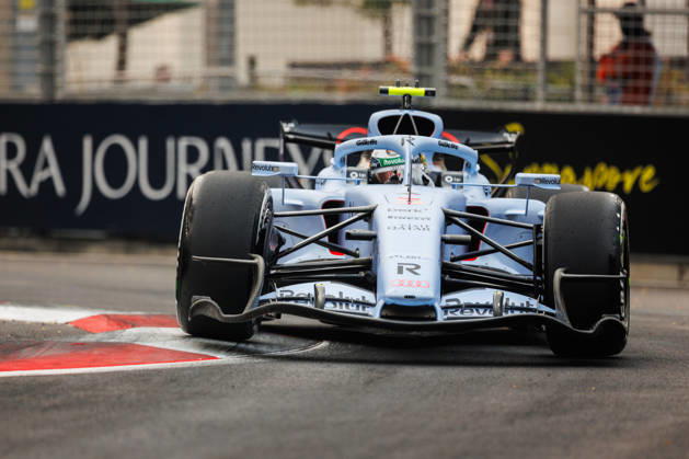 October 9, 2026, Singapore, Singapore: Gabriel Bortoleto of Brazil drives the (5) Audi Revolut F1 Team R26 during practice session one ahead of the F1 Grand Prix of Singapore at the Marina Bay Street Circuit. Formula 1, Singapore Grand Prix 2026, Friday Practice 1 - 09 Oct 2026  - ZUMAs197 20261009_aaa_s197_292 Copyright: xGeorgexHitchensx