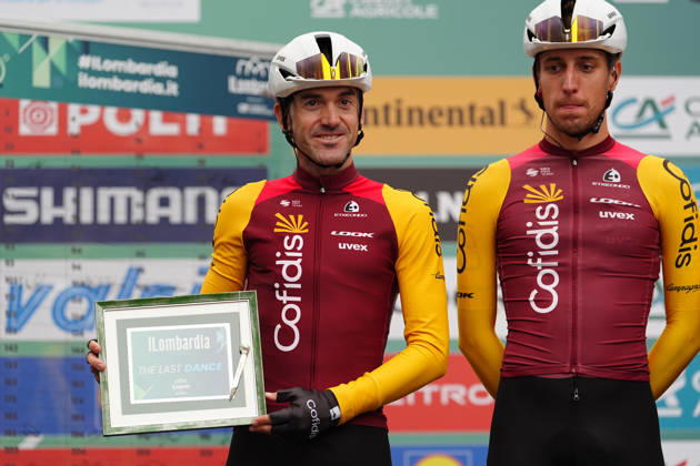 Spain s Ion Izagirre Insausti of Cofidis during the 120th edition of the Il Lombardia, Tour of Lombardy cycling race, a 239 km one day race from Bergamo to Como on October 10, 2026, Italy.  Copyright: xGianxMattiaxD™Alberto LaPressex