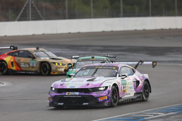 Hockenheim, Germany, October 9–11, 2026; DTM 2026 Season Finale at the Hockenheimring; Saturday Qualifying; Pictured: Finn Wiebelhaus (GER) 64 ahead of Marco Wittmann (GER) 11 and Kelvin van der Linde (RSA) 3; Hockenheimring, Baden-Württemberg Copyright: xFotostandx xFWMEDIAx