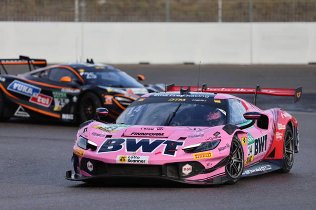 Hockenheim, Germany, October 9–11, 2026; DTM 2026 Season Finale at the Hockenheimring; Saturday Qualifying; Pictured: Matteo Cairoli (ITA) 14 ahead of Ben Dörr (GER) 25; Hockenheimring, Baden-Württemberg Copyright: xFotostandx xFWMEDIAx