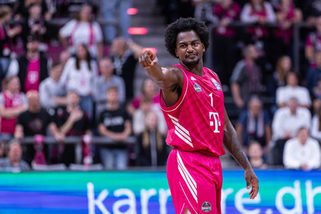 easyCredit Basketball Bundesliga, Telekom Baskets Bonn vs. Science City Jena, October 9, 2026 John Michael Wright Telekom Baskets Bonn 1 easyCredit Basketball Bundesliga, Telekom Baskets Bonn vs. Science City Jena, October 9, 2026, Telekom Dome Bonn Copyright: xBEAUTIFULxSPORTS Derixx