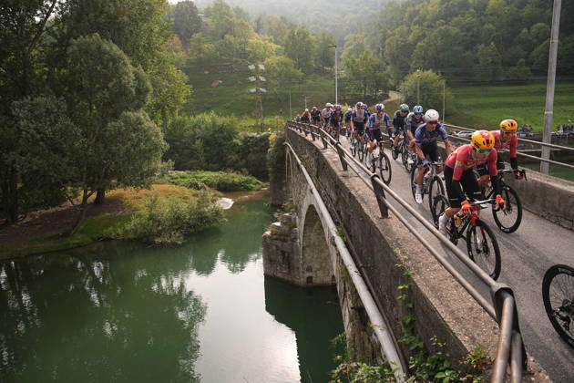 The race during the 120th edition of the Il Lombardia, Tour of Lombardy cycling race, a 239 km one day race from Bergamo to Como on October 10, 2026, Italy.  Copyright: xMarcoxAlpozzi LaPressex