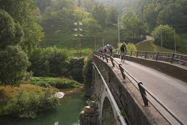 The race during the 120th edition of the Il Lombardia, Tour of Lombardy cycling race, a 239 km one day race from Bergamo to Como on October 10, 2026, Italy.  Copyright: xMarcoxAlpozzi LaPressex