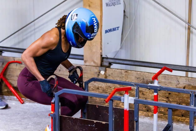October 10, 2026, GER, Bobsleigh, Season 26–27, Women, Central Performance Test in Bobsleigh: Push Test. As is tradition, the German bobsleigh pilots and their pushers gathered in Oberhof for a showdown. 98559 Oberhof LOTTO Thuringia EISARENA Oberhof Training Hall Start Facility Thuringia Germany