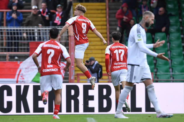 Football, RL West, Rot-Weiß Oberhausen v 1. FC Bocholt