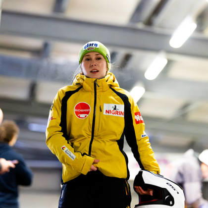 October 10, 2026, GER, Bobsleigh, Season 26–27, Women, Central Performance Test in Bobsleigh: Push Test. As is tradition, the German bobsleigh pilots and their pushers gathered in Oberhof for a showdown. 98559 Oberhof LOTTO Thuringia EISARENA Oberhof Training Hall Start Facility Thuringia Germany