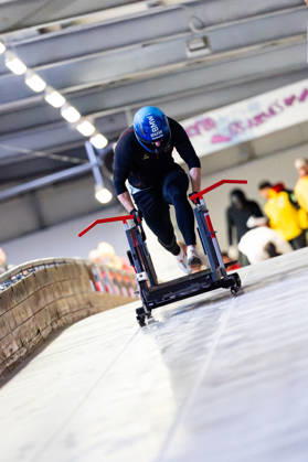 October 10, 2026, GER, Bobsleigh, Season 26–27, Men, Central Performance Test in Bobsleigh: Push Test. Traditionally, German bobsled pilots and their pushers have gathered in Oberhof for a test of strength. 98559 Oberhof LOTTO Thuringia EISARENA Oberhof Training Hall Start Facility Thuringia Germany
