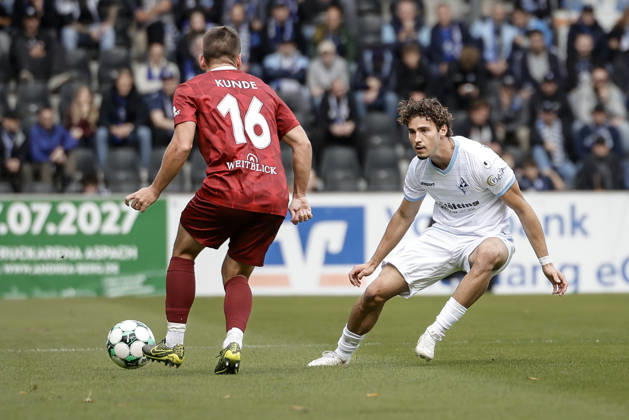 Fußball, 3. Liga, SG Sonnenhof Großaspach - Waldhof Mannheim