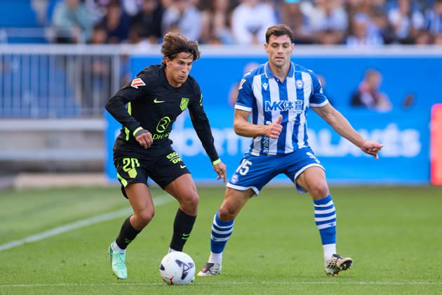 Fußball, Spanien, Deportivo Alaves - Atletico Madrid