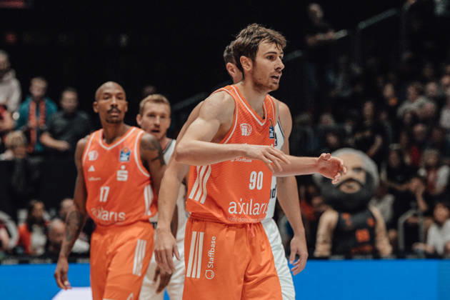 easyCredit Basketball Bundesliga, Matchday 5, Niners Chemnitz vs. Bayern Munich, October 10, 2026, starting at 4:00 p.m., Chemnitz, Chemnitz Arena. In the photo: 90 Jannis von Seckendorf, easyCredit Basketball Bundesliga, Matchday 5, Niners Chemnitz vs. Bayern Munich, Chemnitz, Saxony, Germany Copyright: xEHLxMedia MichelxKöhlerx 20261010-Niners-Chemnitz-Bayern-M__nchen-017