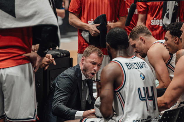 easyCredit Basketball Bundesliga, Matchday 5, Niners Chemnitz vs. Bayern Munich, October 10, 2026, starting at 4:00 p.m., Chemnitz, Chemnitz Arena. Pictured: Head Coach Anton Gavel. easyCredit Basketball Bundesliga, Matchday 5, Niners Chemnitz vs. Bayern Munich, Chemnitz, Saxony, Germany Copyright: xEHLxMedia MichelxKöhlerx 20261010-Niners-Chemnitz-Bayern-M__nchen-033