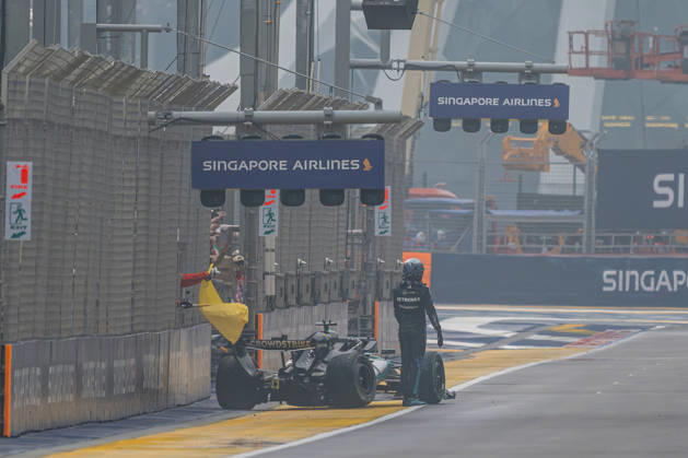 FORMULE 1 : Grand Prix de Singapour - 10 10 2026 63 George Russell (GBR) Mercedes-AMG PETRONAS Formula One Team (DEU) Mercedes W17 Mercedes, during the Formula 1 Singapore Grand Prix at the Marina Bay Street Circuit, Round 18 of the 2026 FIA Formula 1 World Championship, WM, Weltmeisterschaft 9-11 October 2026, Singapore (SGP). SINGAPORESingapore Copyright: xIANxBUNDEYx xMPSxAGENCYx x