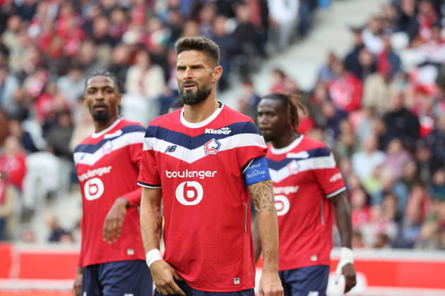 FOOTBALL : LOSC Lille vs Le Havre - Ligue 1 - 10 10 2026 Olivier GIROUD (LOSC Lille) lors du match LOSC Lille vs Le Havre, Ligue 1, Decathlon Arena stade Pierre Mauroy, le 10 octobre 2026 - photo Laurent Sanson PsnewZ  Copyright: xLaurentxSANSONx xPsnewZx
