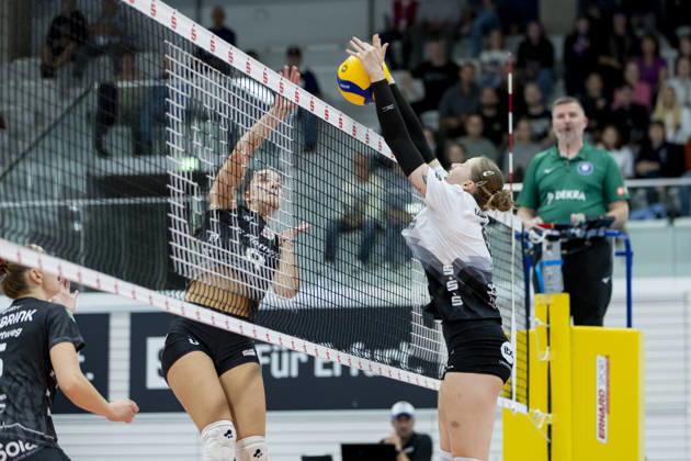 Volleyball, Frauen, VBL, Schwarz-Weiß Erfurt - Rote Raben Vilsbiburg