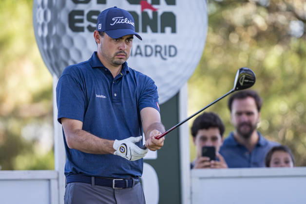 Golf 2026: Open De Espana: Day Three MADRID, SPAIN - OCTOBER 10: Jacob Skov Olesen of Denmark looks on on day three of the Open de Espana presented by Madrid at Club de Campo Villa de Madrid on October 10, 2026 in Madrid, Spain. Madrid Club de Campo Villa de Madrid Madrid Spain Copyright: xAlbertoxGardinx AGardin_20261010_Golf_Esp_Mad_1575