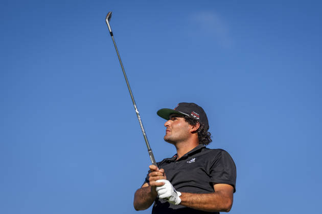 Golf 2026: Open De Espana: Day Three MADRID, SPAIN - OCTOBER 10: Eugenio Chacarra of Spain looks on on day three of the Open de Espana presented by Madrid at Club de Campo Villa de Madrid on October 10, 2026 in Madrid, Spain. Madrid Club de Campo Villa de Madrid Madrid Spain Copyright: xAlbertoxGardinx AGardin_20261010_Golf_Esp_Mad_1578