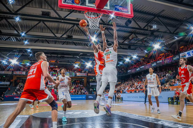 1 Basketball Bundesliga, easyCredit BBL, 2026–2027 Season, Men s Division, Regular Season, Matchday 5, October 10, 2026, RASTA Vechta vs. ratiopharm Ulm, Armaan Franklin 4, RASTA Vechta defeated Vechta at the RASTA Dome, Lower Saxony, Germany