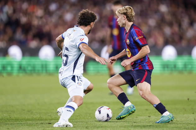October 10, 2026, Barcelona, Barcelona, Spain: Fermin Lopez of FC Barcelona, Barca in action during the Spanish league, LaLiga EA Sports, football match played between FC Barcelona and Getafe CF at Spotify Camp Nou stadium on October 10, 2026 in Barcelona, Spain. FC Barcelona V Getafe CF - LaLiga EA Sports - ZUMAa181 20261010_zaa_a181_118 Copyright: xJavierxBorregox