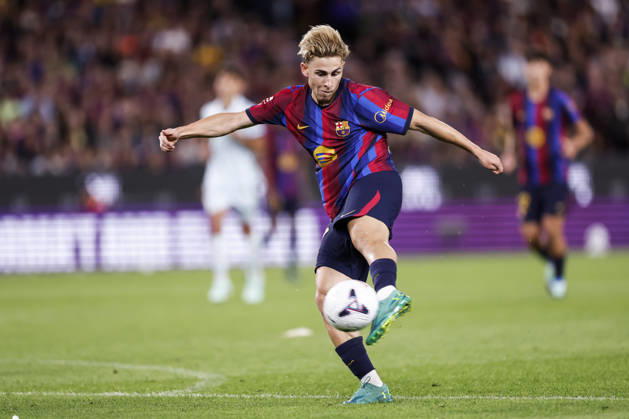 October 10, 2026, Barcelona, Barcelona, Spain: Fermin Lopez of FC Barcelona, Barca in action during the Spanish league, LaLiga EA Sports, football match played between FC Barcelona and Getafe CF at Spotify Camp Nou stadium on October 10, 2026 in Barcelona, Spain. FC Barcelona V Getafe CF - LaLiga EA Sports - ZUMAa181 20261010_zaa_a181_127 Copyright: xJavierxBorregox