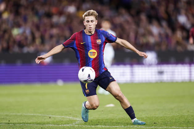 October 10, 2026, Barcelona, Barcelona, Spain: Fermin Lopez of FC Barcelona, Barca in action during the Spanish league, LaLiga EA Sports, football match played between FC Barcelona and Getafe CF at Spotify Camp Nou stadium on October 10, 2026 in Barcelona, Spain. FC Barcelona V Getafe CF - LaLiga EA Sports - ZUMAa181 20261010_zaa_a181_130 Copyright: xJavierxBorregox