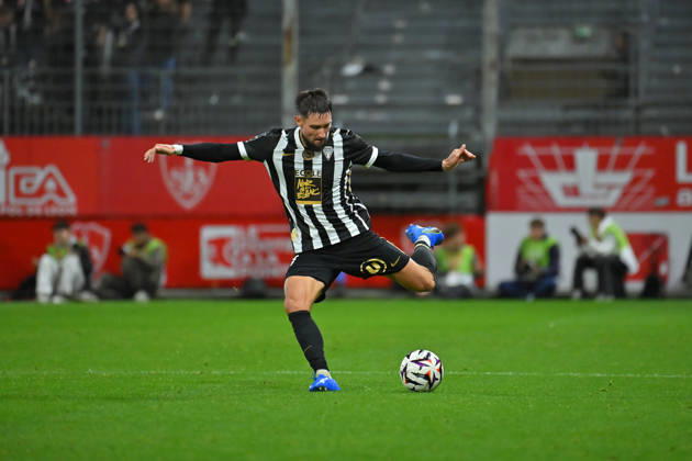 Stade Brestois 29 v Angers SCO - Ligue 1 McDonald s 2026 2027 Jordan LEFORT of ANGERS during Ligue 1 McDonald s match between Brest and Angers at Stade Francis-Le Ble on October 10, 2026 in Brest, France. Brest France  Copyright: xIconxSportx 776573329
