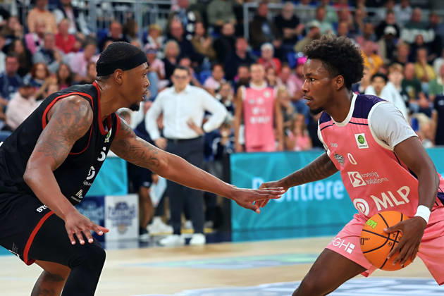 v li Kyndahl Huegel SBB Baskets Wolmirstedt, 5, Chuck Harris MLP Academics Heidelberg, 0 GER BBL MLP Academics Heidelberg SBB Baskets Wolmirstedt Basketball Barmer 2 Basketball Bundesliga ProA Matchday 4, 2026–2027 Season, October 10, 2026 GER MLP Academics Heidelberg SBB Baskets Wolmirstedt, Basketball Barmer 2 Basketball Bundesliga ProA Matchday 4, 2026–2027 Season, October 10, 2026, Heidelberg Copyright: xEibner-Pressefoto JoergxHirschx EP_JHH