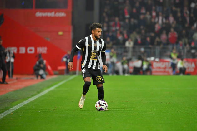 Stade Brestois 29 v Angers SCO - Ligue 1 McDonald s 2026 2027 Jim Allevinah of Angers during Ligue 1 McDonald s match between Brest and Angers at Stade Francis-Le Ble on October 10, 2026 in Brest, France. Brest France  Copyright: xIconxSportx 776573329