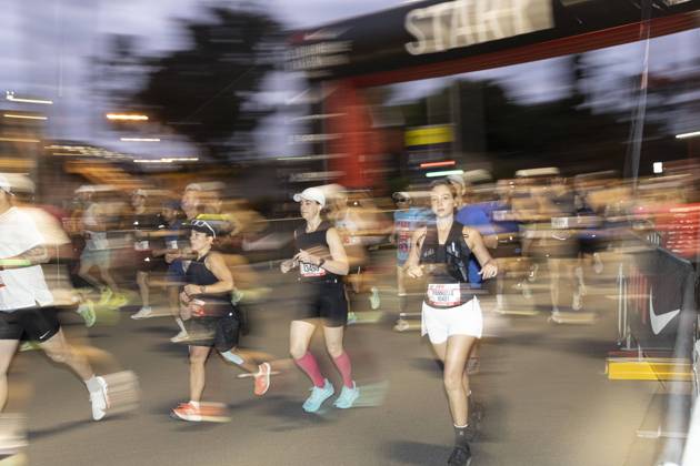 October 11, 2026, Melbourne, Victoria State, Australia: Runners begin the marathon..The Nike Melbourne Marathon Festival brings together elite athletes, recreational runners and participants of different ages and abilities for a major running event in Melbourne. The 2026 festival is expected to attract approximately 66,000 participants across all events over two days, including 20,000 runners in the full marathon. The festival features multiple distances, with participants finishing inside the Melbourne Cricket Ground Melbourne Australia - ZUMAs197 20261011_aaa_s197_015 Copyright: xYexMyoxKhantx Melbourne Marathon Festival In Melbourne, Australia †11 Oct 2026 - ZUMA0869 0869138719st Copyright: xIMAGO YexMyoxKhantx