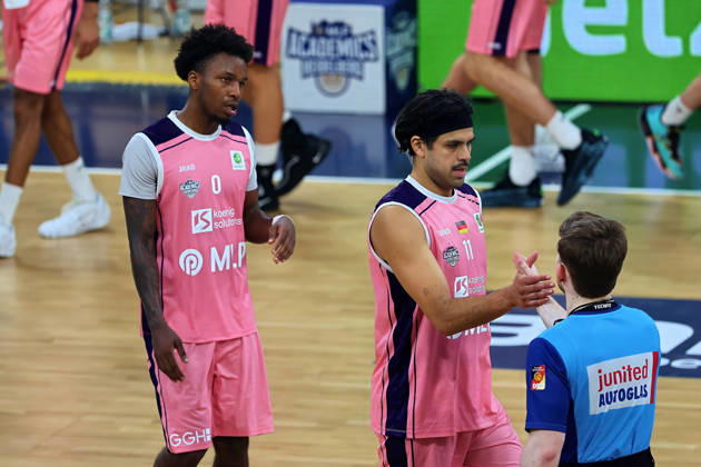 MLP Academics Heidelberg Disappoints on the Court After Losing the Game GER BBL MLP Academics Heidelberg SBB Baskets Wolmirstedt Basketball Barmer 2 Basketball Bundesliga ProA Matchday 4, 2026–2027 Season, October 10, 2026 GER MLP Academics Heidelberg SBB Baskets Wolmirstedt, Basketball Barmer 2 Basketball Bundesliga ProA, Matchday 4, 2026–2027 Season, October 10, 2026, Heidelberg Copyright: xEibner-Pressefoto JoergxHirschx EP_JHH