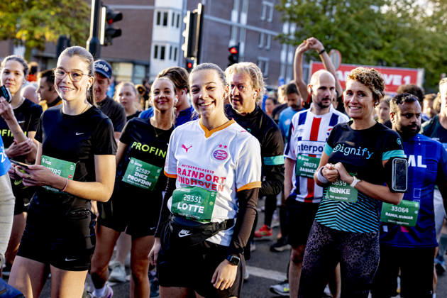 EINDHOVEN during the Eindhoven Marathon on October 11, 2026, in Eindhoven, the Netherlands CAROLINE VAN LEUSDEN EYE4IMAGES DeFodi Images