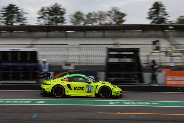 Hockenheim, Germany, October 9–11, 2026; DTM 2026 Season Finale at the Hockenheimring; Sunday, Qualifying 2; Pictured: Thomas Preining (GER) 91 in the pit lane at the Hockenheimring, Baden-Württemberg Copyright: xFotostandx xFWMEDIAx
