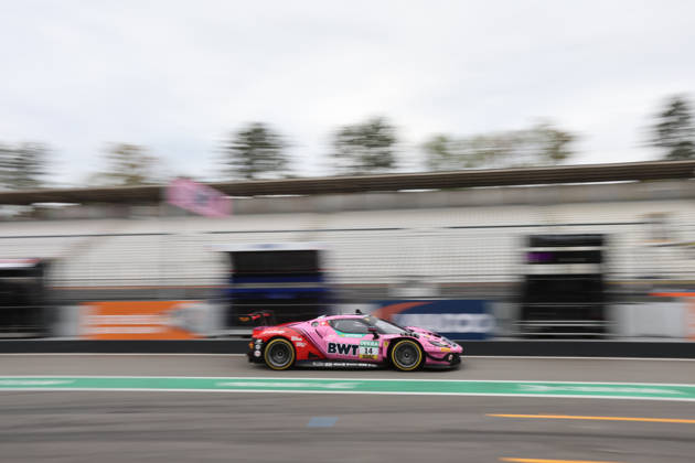 Hockenheim, Germany, October 9–11, 2026; DTM 2026 Season Finale at the Hockenheimring; Sunday, Qualifying 2; Pictured: Matteo Cairoli (ITA, 14) in the pit lane at the Hockenheimring, Baden-Württemberg Copyright: xFotostandx xFWMEDIAx