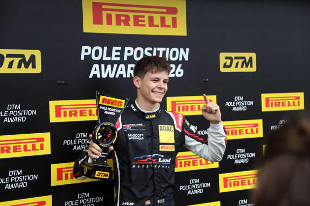 DTM Final at the Hockenheimring, October 9–11, 2026 DTM Final at the Hockenheimring, October 9–11, 2026 Qualifying, Sunday Pictured: Bastian Buus (DNK) in pole position for the DTM final race at Hockenheim Copyright: xBEAUTIFULxSPORTS Bernhardtx