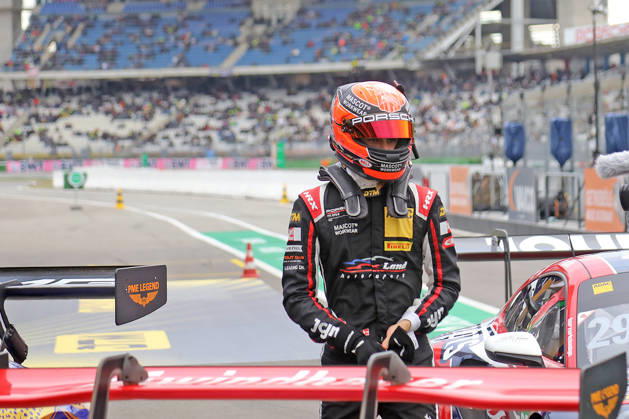 Hockenheim, Germany, October 9–11, 2026; DTM 2026 Season Finale at the Hockenheimring; Qualifying, Sunday; Pictured: Bastian Buus (DNK) in pole position for the DTM final race at Hockenheim; Hockenheimring, Baden-Württemberg Copyright: xFotostandx xHorstxBernhardtx