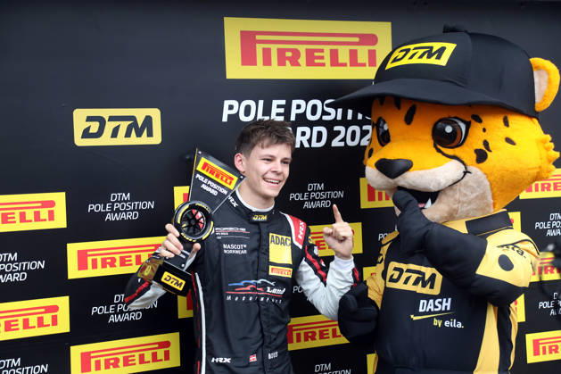 Hockenheim, Germany, October 9–11, 2026; DTM 2026 Season Finale at the Hockenheimring; Qualifying, Sunday; Pictured: Bastian Buus (DNK) in pole position for the DTM final race at Hockenheim; Hockenheimring, Baden-Württemberg Copyright: xFotostandx xHorstxBernhardtx