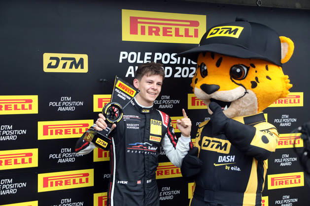 Hockenheim, Germany, October 9–11, 2026; DTM 2026 Season Finale at the Hockenheimring; Qualifying, Sunday; Pictured: Bastian Buus (DNK) in pole position for the DTM final race at Hockenheim; Hockenheimring, Baden-Württemberg Copyright: xFotostandx xHorstxBernhardtx