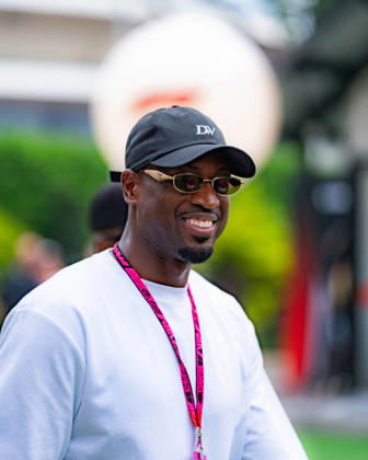 2026 Formula 1 Singapore Grand Prix - Dwyane Wade DWYANE WADE (USA) - NBA, Basketball Herren, USA Hall of Famer & Utah Jazz Co-Owner on Sunday Race Day during the Formula 1 Singapore Airlines Singapore Grand Prix 2026 at Marina Bay Street Circuit, Singapore, on October 11, 2026. Photo by Antoine LAPEYRE Reveries Agency via ABACAPRESS.COM Singapore Singapore  Copyright: xAntoinexLapeyre ReveriesxAgency ABACAx