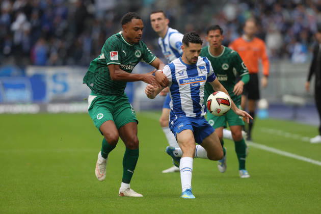 Fußball, 2. BL, Hertha BSC - SpVgg Greuther Fürth