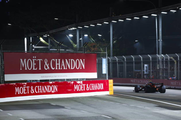 F1 - SINGAPORE GRAND PRIX 2026 MoÃ«t & Chandon branding illustration during the 2026 Formula 1 Singapore Grand Prix, 17th round of the 2026 Formula One World Championship, WM, Weltmeisterschaft from October 9 to 11, 2026 on the Marina Bay Street Circuit, in Singapore, Singapore - SingaporeSingapore  Copyright: xDPPIx