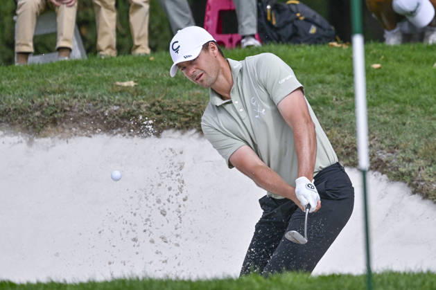 October 11, 2026, Madrid, Madrid, Spain: VICTOR PEREZ of France hits the ball out of the bunker during the Open de EspaoÂ±a presented by Madrid at Club de Campo Villa de Madrid on October 11, 2026 in Madrid, Spain. Open GOLF De Spain Presented By Madrid - 10.11.26 (Fourth Day)  - ZUMAc312 20261011_zsp_c312_086 Copyright: xOscarxManuelxSanchezx