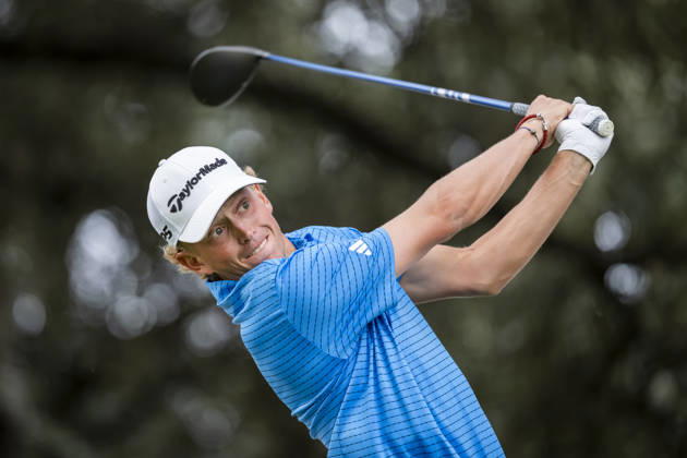 Golf 2026: Open De Espana: Day Four MADRID, SPAIN - OCTOBER 11: Martin Couvra of France tees off on day four of the Open de Espana presented by Madrid at Club de Campo Villa de Madrid on October 11, 2026 in Madrid, Spain. Madrid Club de Campo Villa de Madrid Madrid Spain Copyright: xAlbertoxGardinx AGardin_20261011_Golf_Esp_Mad_9931