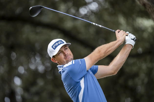 Golf 2026: Open De Espana: Day Four MADRID, SPAIN - OCTOBER 11: Joel Girrbach of Switzerland tees off on day four of the Open de Espana presented by Madrid at Club de Campo Villa de Madrid on October 11, 2026 in Madrid, Spain. Madrid Club de Campo Villa de Madrid Madrid Spain Copyright: xAlbertoxGardinx AGardin_20261011_Golf_Esp_Mad_9940