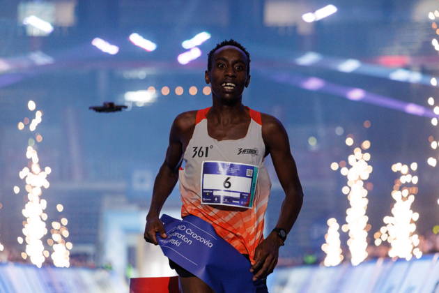 Krakow 11.10.2026 12. PKO Cracovia Polmaraton Krolewski NZ NJOROGE DERRICK CHEGE FOT. JACEK STANISLAWEK 400mm.pl NEWSPIX.PL --- newspix.pl 
