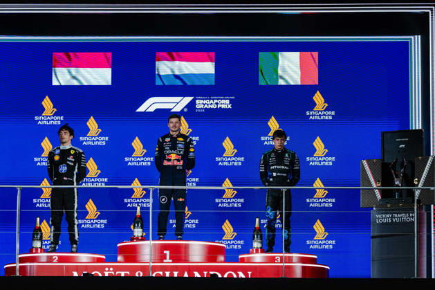 Formel 1, GP Singapur, Sieger Max Verstappen