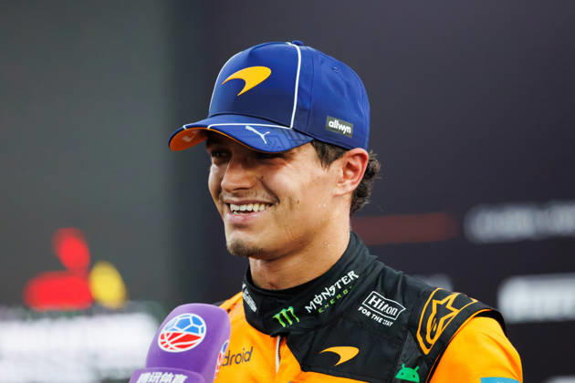 October 10, 2026, Singapore, Singapore: Lando Norris of Great Britain conducting interviews after qualifying ahead of the F1 Grand Prix of Singapore at the Marina Bay Street Circuit. Formula 1, Singapore Grand Prix 2026, Saturday Qualifying - 10 Oct 2026 - ZUMAs197 20261010_aaa_s197_961 Copyright: xGeorgexHitchensx