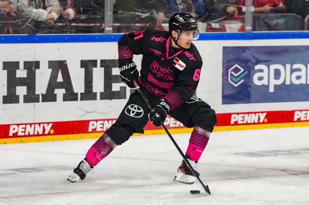 Ice Hockey: Penny DEL, Matchday 8—Cologne Sharks vs. Nuremberg Ice Tigers on October 11, 2026, at the Lanxess Arena in Cologne. Markus Ljungh, Cologne. In accordance with the guidelines of the DEL (German Ice Hockey League), the publication and further use of the footage in electronic media and on devices of any kind is not permitted during the game in progress xDMx